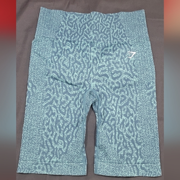 Gymshark Short Teal Patterned - Picture 1 of 6